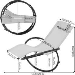 Set De 2 Bancs De Jardin Balançoire Chaise Longue, Pliable, Chargeable Jusqu'à 160 Kg, Housse Textile Gris Clair -Jardin Meubles Magasin 1193x1200 2