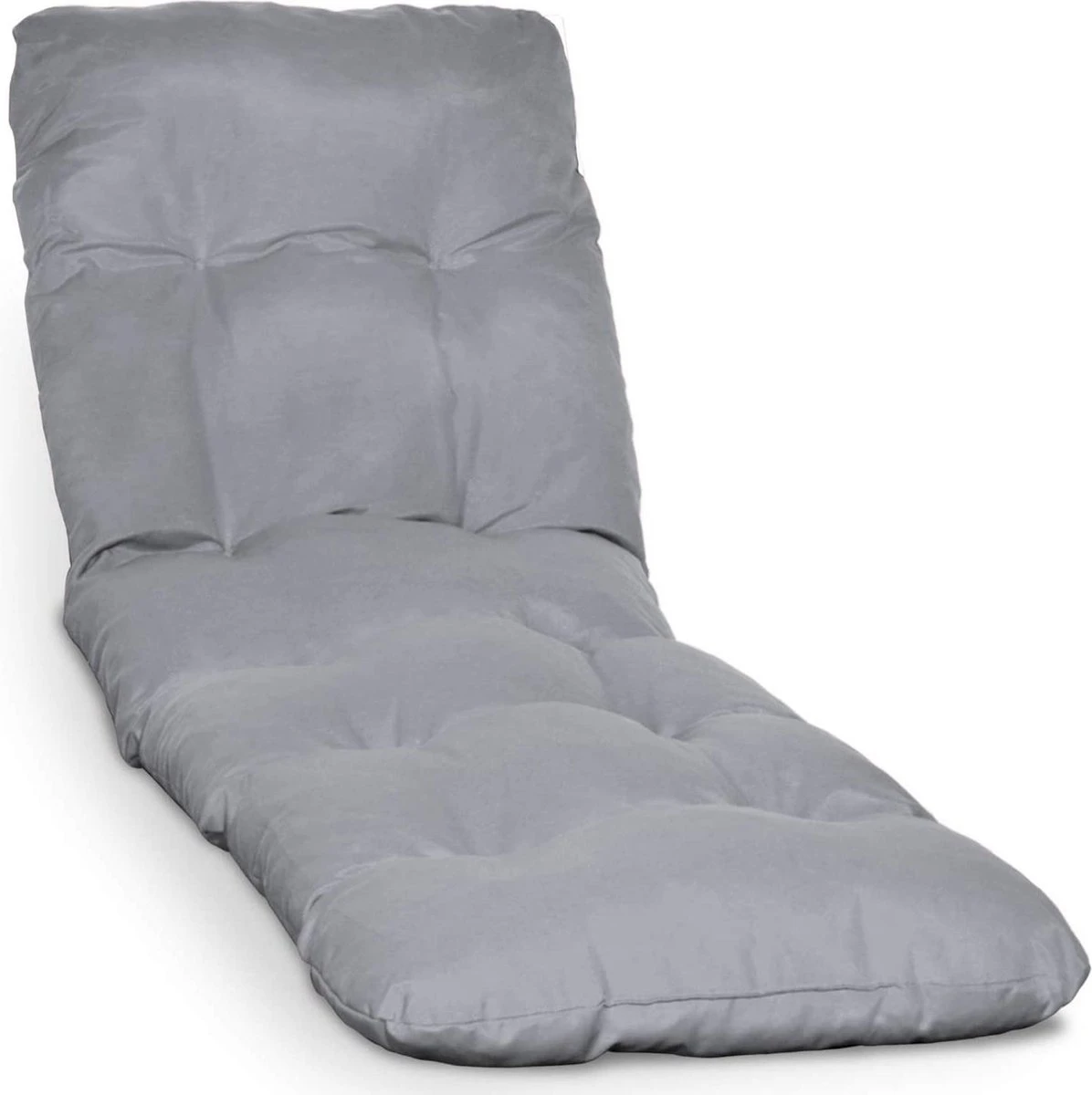 Beautissu Cushion Garden Cushion Lounger -Coussin De Bronzage Pour Salon De Jardin 190x60x8 Cm Grijs - Coussins De Jardin En Matelas Qualité Coussin - Flair RL 2 Beautissu Cushion Garden Cushion Lounger -Coussin De Bronzage Pour Salon De Jardin 190x60x8 Cm Grijs - Coussins De Jardin En Matelas Qualité Coussin - Flair RL – Image 2