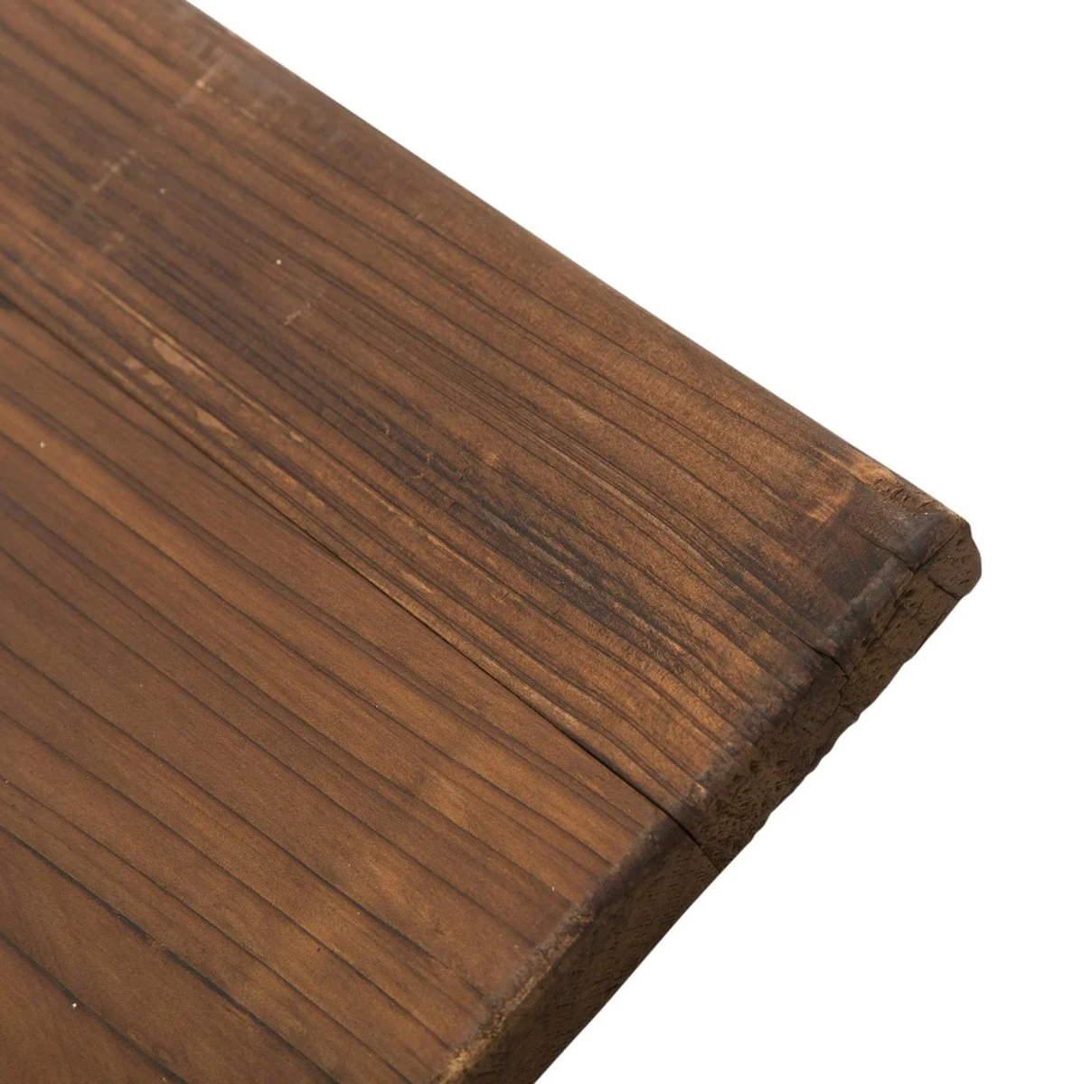 Table De Jardin Elfers De Nancy's - Table De Balcon - Table En Bois - Résistant Aux Intempéries - Forme De Roue - Massief Hout - Naturel - 115 X 60 X 65 Cm 4 Table De Jardin Elfers De Nancy's - Table De Balcon - Table En Bois - Résistant Aux Intempéries - Forme De Roue - Massief Hout - Naturel - 115 X 60 X 65 Cm – Image 4