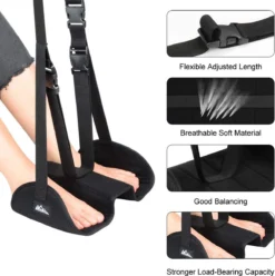 Supregear Avion Repose-Pieds Hamac, Réglable Et Portable Séparé Pied Hamac Sous Le Bureau Pour Vol Bureau Maison Confortable Accessoires De Voyage Accessoires Femmes Hommes, Zwart 9 Supregear Avion Repose-Pieds Hamac, Réglable Et Portable Séparé Pied Hamac Sous Le Bureau Pour Vol Bureau Maison Confortable Accessoires De Voyage Accessoires Femmes Hommes, Zwart -Jardin Meubles Magasin 1197x1200 2