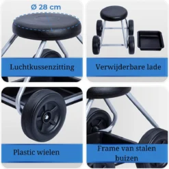 Onirique - Chaise De Jardin Sur Roues - Tabouret De Jardin Sur Roues - Tabouret - Tabouret De Jardin - Chaise De Jardin - Jardinage 8 Onirique - Chaise De Jardin Sur Roues - Tabouret De Jardin Sur Roues - Tabouret - Tabouret De Jardin - Chaise De Jardin - Jardinage -Jardin Meubles Magasin 1198x1200 14