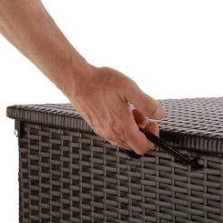 Tectake - Boîte à Oreillers Oslo - Espace De Rangement - Diverses Couleurs - Marron - 404244 -Jardin Meubles Magasin 1199x1200 10