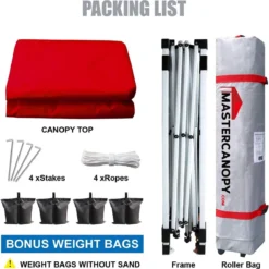 Party Foldable - Zinaps Slant Leg Pop Canopy Tente Auvent Plein Air Instantané Installation Facile Protection Pliante Blue Ciel (WK 02130) -Jardin Meubles Magasin 1199x1200 2