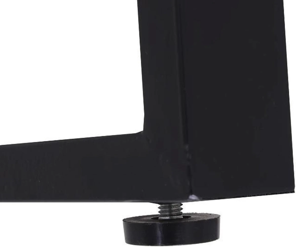 Ensemble De Jardin Nancy's Hermiston - Ensemble De Fête - Bancs à Bière - 3 Pièces - Coin Salon - Table - 2 Canapés - Métal - Zwart - 110 X 55 X 70 Cm 6 Ensemble De Jardin Nancy's Hermiston - Ensemble De Fête - Bancs à Bière - 3 Pièces - Coin Salon - Table - 2 Canapés - Métal - Zwart - 110 X 55 X 70 Cm – Image 6