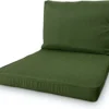 Madison - Coussin De Salon - Coussin De Jardin - Coussin D'assise - Coussin De Dossier - 2 Pièces - 60cm X 60cm - Lounge Green - Edition Limited
