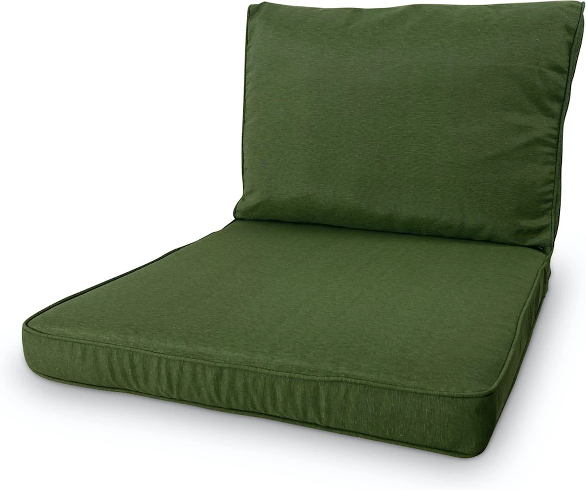 Madison - Coussin De Salon - Coussin De Jardin - Coussin D'assise - Coussin De Dossier - 2 Pièces - 60cm X 60cm - Lounge Green - Edition Limited 1 Madison - Coussin De Salon - Coussin De Jardin - Coussin D'assise - Coussin De Dossier - 2 Pièces - 60cm X 60cm - Lounge Green - Edition Limited