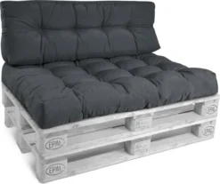 Coussin De Palette Beautissu Eco Style - Coussin De Dossier 120x40 Cm Pour Canapé-palette - Coussin Gris Graphite - Coussins De Palette En Qualité Coussin De Matelas -Jardin Meubles Magasin 1200x1004 9