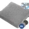 Bomoe Ilano - Coussin De Dossier Lounge Plein Air 70x40cm - Coussin De Jardin épaisseur 10cm, Lavable & Protection UV - Gris Clair