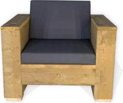 Meubles D' Outside | Bancs De Jardin Complets échafaudage Bois Set 7 Places| Ancien Look | Coussins Anthracite -Jardin Meubles Magasin 1200x1008 9