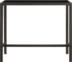 La Dolce Vita - Table De Jardin 7 Pièces Avec Chaises - Meuble Bar - Meuble Bar - Meuble D'angle Bar - Table Haute Avec Tabourets - Ensemble Bistro Avec Table Et Chaises Avec Coussins Poly Rotin Marron 13 La Dolce Vita - Table De Jardin 7 Pièces Avec Chaises - Meuble Bar - Meuble Bar - Meuble D'angle Bar - Table Haute Avec Tabourets - Ensemble Bistro Avec Table Et Chaises Avec Coussins Poly Rotin Marron -Jardin Meubles Magasin 1200x1028 3