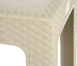 Set De 2 X Tables D'appoint En Rotin/renforceurs De Plantes Crème/beige 47 X 47 X 42 Cm Pour Usage Intérieur/extérieur 6 Set De 2 X Tables D'appoint En Rotin/renforceurs De Plantes Crème/beige 47 X 47 X 42 Cm Pour Usage Intérieur/extérieur -Jardin Meubles Magasin 1200x1030 3