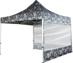 Zijwand Pour Tente De Fête En Vrac - Tente De Fête Facile à Monter - Tente De Fête - Pavillon - Parois Latérales - Tente De Fête 3x3 - Chariot Inclus - Étanche - Avec Fenêtre - Camouflage Urbain - Panneaux Latéraux L 300 Cm X H 200 Cm -Jardin Meubles Magasin 1200x1032 3