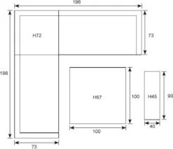 Garden Impressions Blakes Ensemble Salon/salle à Manger De Jardin 4 Pièces - Blanc Mat -Jardin Meubles Magasin 1200x1033 4