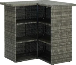 Prolenta Premium - Ensemble De Bar De Jardin 8 Pièces Avec Coussins Poly Rotin Gris -Jardin Meubles Magasin 1200x1034 2