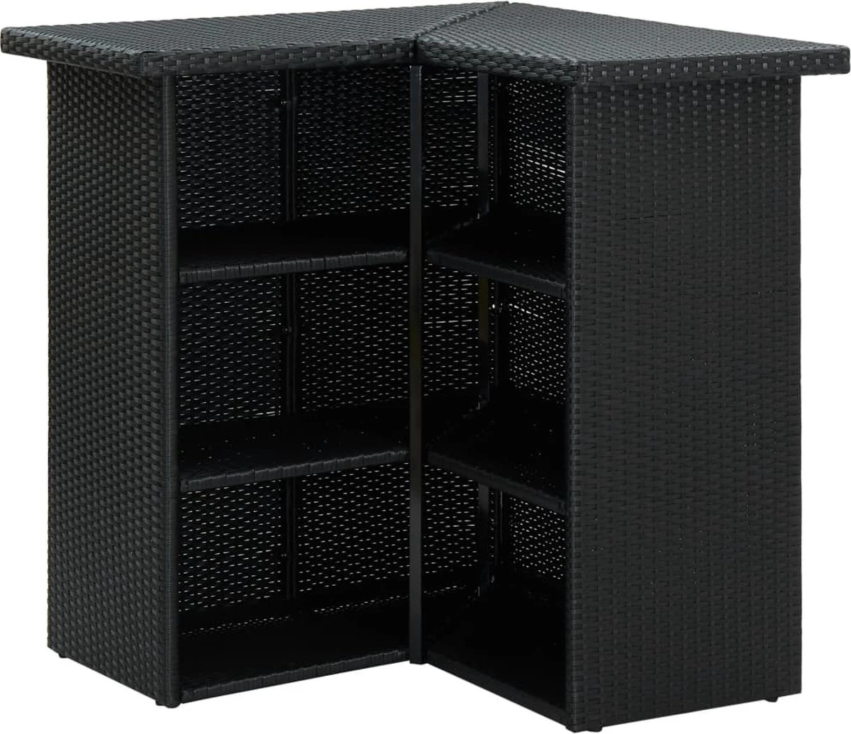 Prolenta Premium - Ensemble De Bar De Jardin 8 Pièces Avec Coussins Polyrotin Noir 12 Prolenta Premium - Ensemble De Bar De Jardin 8 Pièces Avec Coussins Polyrotin Noir – Image 12