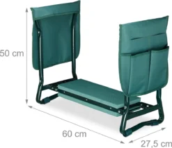Banc De Genoux Relaxdays - Tabouret De Jardin - établi - Support De Genou Jardinage - Coussin De Genou - Jusqu'à 150 Kg -Jardin Meubles Magasin 1200x1037 5
