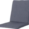 Coussin De Chaise Empilable Madison Manchester 97 X 49 X 4 Cm Dralon Denim