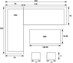 ATLANTIS | Riviera | Ensemble De Salon Set Angle Ensemble De Salle à Manger Ensemble De Jardin | Poufs Angle, Table Haute De Jardin, 2 Hockers | 6 Places 7 ATLANTIS | Riviera | Ensemble De Salon Set Angle Ensemble De Salle à Manger Ensemble De Jardin | Poufs Angle, Table Haute De Jardin, 2 Hockers | 6 Places -Jardin Meubles Magasin 1200x1040 9