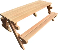 Table De Pique-nique Et Banc Pliant 2 En 1 Modèle Bilinga Bois Dur 3-6 Personnes / Livré Entièrement Assemblé! -Jardin Meubles Magasin 1200x1048 3