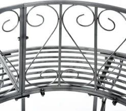 Outsunny 360° Banc D'arbre Banc Rond Banc De Jardin Banc Banc De Parc Banc De Jardin En Métal 84B-123 -Jardin Meubles Magasin 1200x1053