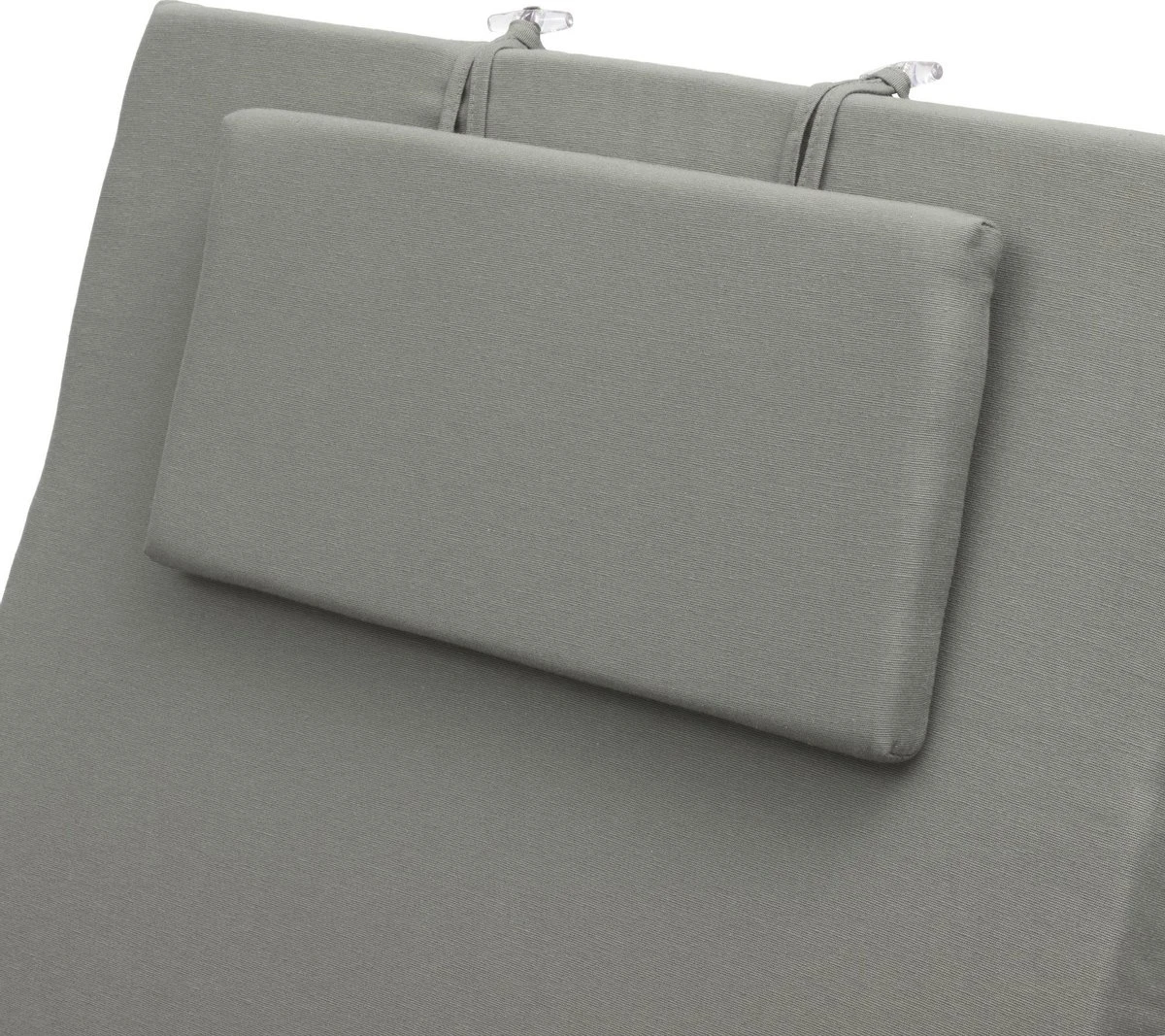 Beautissu Loft RL Coussin De Chaise Longue 200 X 60 X 5 Cm - Kussen Chaise Longue Coussins De Chaise De Jardin Gris Clair 4 Beautissu Loft RL Coussin De Chaise Longue 200 X 60 X 5 Cm - Kussen Chaise Longue Coussins De Chaise De Jardin Gris Clair – Image 4