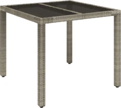 La Dolce Vita - Salon De Jardin 3 Pièces - Salon De Terrasse - Salon De Jardin Avec Chaises Et Table - Salon De Plein Air Avec Coussins Poly Rotin Gris 16 La Dolce Vita - Salon De Jardin 3 Pièces - Salon De Terrasse - Salon De Jardin Avec Chaises Et Table - Salon De Plein Air Avec Coussins Poly Rotin Gris -Jardin Meubles Magasin 1200x1074 4