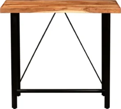 Prolenta Premium - Ensemble De Bar 5 Pièces En Bois De Sesham Massif Et Cuir Véritable -Jardin Meubles Magasin 1200x1079 3