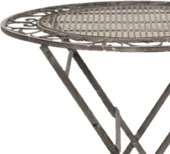 Set De Bistro Table De Bistrot Chaise De Bistrot (3 Pièces) Ø 70*76 Cm / 40*47*94 Cm (2) Boucles De Fer Wit Ensemble De Balcon Ensemble De Jardin Ensemble De Terrasse 7 Set De Bistro Table De Bistrot Chaise De Bistrot (3 Pièces) Ø 70*76 Cm / 40*47*94 Cm (2) Boucles De Fer Wit Ensemble De Balcon Ensemble De Jardin Ensemble De Terrasse -Jardin Meubles Magasin 1200x1082 7