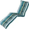 Madison - Coussin De Jardin - Coussin De Salon - 200 X 60cm - Stripe Green - Coussin De Chaise Longue