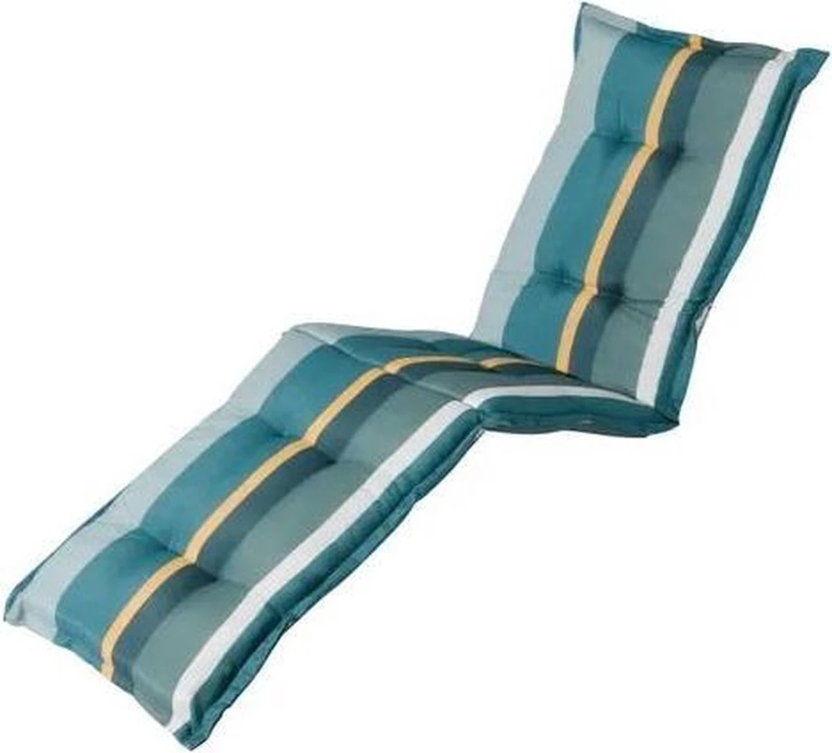 Madison - Coussin De Jardin - Coussin De Salon - 200 X 60cm - Stripe Green - Coussin De Chaise Longue 1 Madison - Coussin De Jardin - Coussin De Salon - 200 X 60cm - Stripe Green - Coussin De Chaise Longue