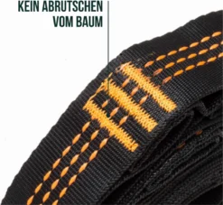 Suspension De Hamac Travelax - Capacité De Charge De 180 Kg - Arbre De Suspension De Hamac Avec 11 Boucles - Accrochez Votre Hamac En Un Rien De Temps Et Détendez-vous ! Avec Protection D'arbre -Jardin Meubles Magasin 1200x1101