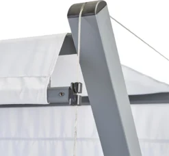 NATERIAL - Balançoire De Jardin ODYSSEA - Balançoire 3 Places - Store Coulissant - Avec Coussins - Acier - Grijs Et Gris Clair - Banc Balançoire - Balançoire Hollywood 16 NATERIAL - Balançoire De Jardin ODYSSEA - Balançoire 3 Places - Store Coulissant - Avec Coussins - Acier - Grijs Et Gris Clair - Banc Balançoire - Balançoire Hollywood -Jardin Meubles Magasin 1200x1107 1