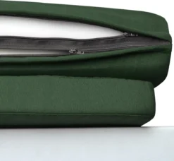 Beautissu LoftLux DC Coussin De Jardin Pour Transat 175 X 45 X 5 Cm - Coussin Transat Vert - Coussins De Jardin Dossier Haut - Kussen Transat -Jardin Meubles Magasin 1200x1110 10