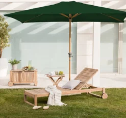 NATERIAL - Coffre De Jardin SOLIS - Coffre De Rangement Extérieur - Coffre à Coussins - Coffre Sur Roulettes - Avec Poignées - Acacia FSC - Marron - 118 L - 85x52x48 Cm - Coffre De Jardin -Jardin Meubles Magasin 1200x1117 3
