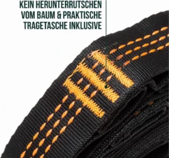 Suspension De Hamac Travelax - Capacité De Charge De 180 Kg - Arbre De Suspension De Hamac Avec 11 Boucles - Accrochez Votre Hamac En Un Rien De Temps Et Détendez-vous ! -Jardin Meubles Magasin 1200x1120 1