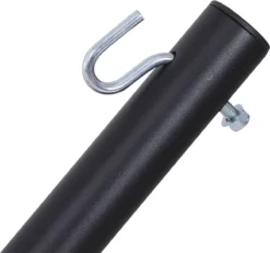 Outsunny Hammock Cadre Support De Hamac En Métal 360 X 92 X 115 Cm Jusqu'à 150 Kg Avec Crochets 84A-082 -Jardin Meubles Magasin 1200x1120 2