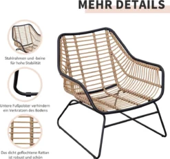 Canapé De Jardin Outsunny En Poly-rotin Ensemble De 4 Canapés En Rotin Acier Polyester Kaki + Beige 860-165 -Jardin Meubles Magasin 1200x1123 4