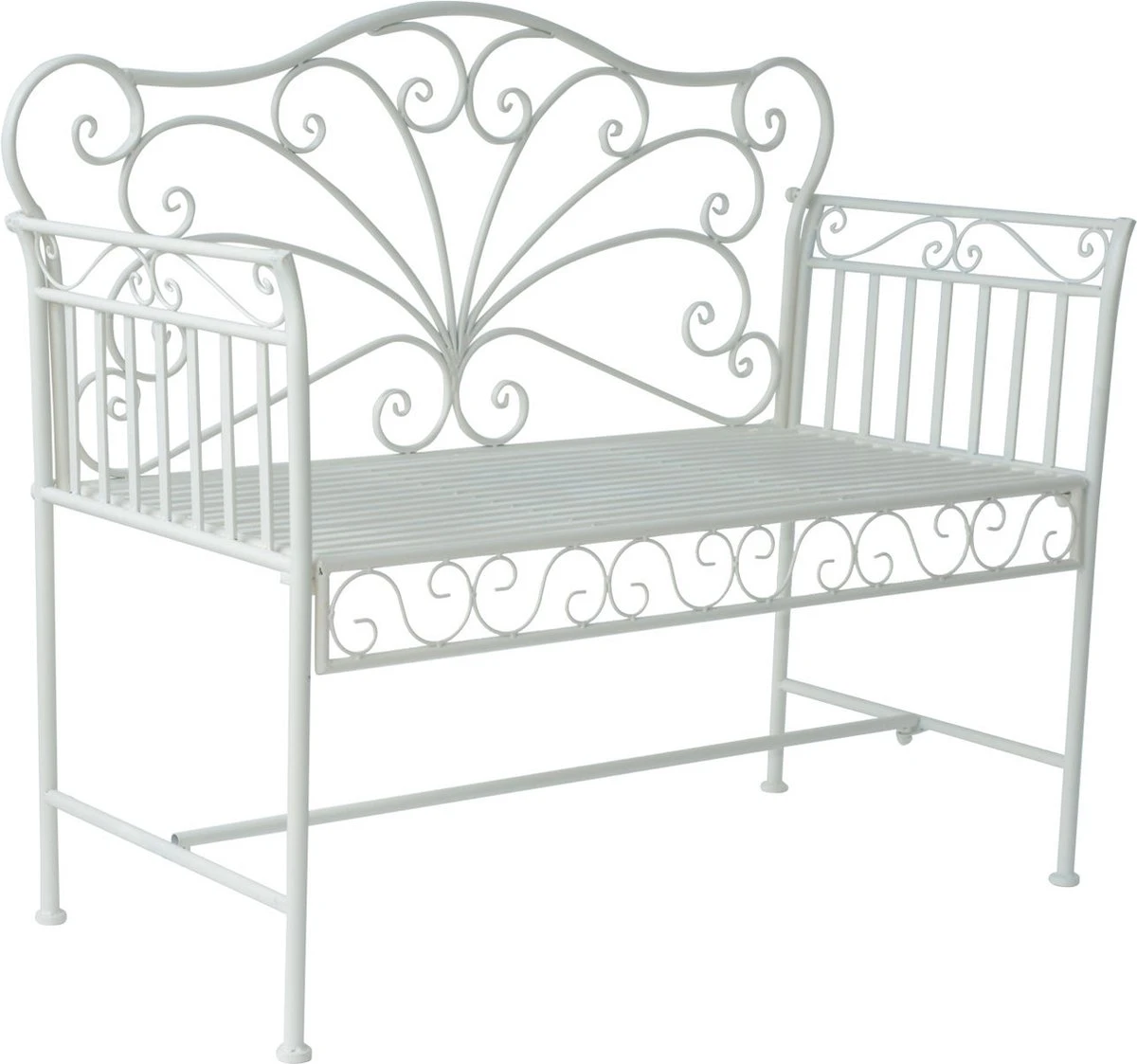 Outsunny Banquette De Jardin Banc Fleuri Banc De Parc Mobilier De Jardin 2 Places Métal Blanc 84B-077 1 Outsunny Banquette De Jardin Banc Fleuri Banc De Parc Mobilier De Jardin 2 Places Métal Blanc 84B-077