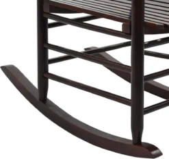 Prolenta Premium - Chaise à Bascule - Chaise à Bascule Avec Assise Incurvée Bois De Peuplier Marron - Marron - Balançoire -Jardin Meubles Magasin 1200x1125 1