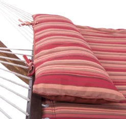 AXI Hawaï Hamac Double XXL - Hamac 2 Personnes En Rouge Avec Support En Bois - Pour L’extérieur Pour Jardin, Terrasse, Balcon 25 AXI Hawaï Hamac Double XXL - Hamac 2 Personnes En Rouge Avec Support En Bois - Pour L’extérieur Pour Jardin, Terrasse, Balcon -Jardin Meubles Magasin 1200x1129