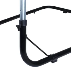 MXJ1-025 - Support Pour Chaise Hamac, Noir - Support Pour Chaise Suspendue Jusqu'à 240 Kg, Cadre Testé Par Le TÜV, Support Pour Chaise Suspendue, Chaise Suspendue, Chaise Suspendue, 196-226 Cm -Jardin Meubles Magasin 1200x1130