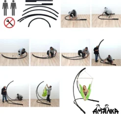 Xxl Chaise Suspendue Avec Cadre Chaise Suspendue Pour 2 Fauteuils Suspendus Chaise Suspendue Rayures Colorées -Jardin Meubles Magasin 1200x1132 2