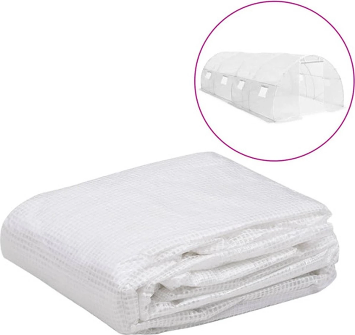 VidaXL Couverture De Rechange Pour Serre (18 M²) 3 X 6 X 2 M Transparent 1 VidaXL Couverture De Rechange Pour Serre (18 M²) 3 X 6 X 2 M Transparent