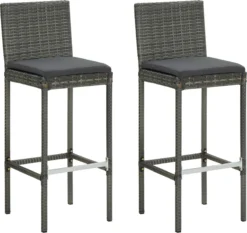 Ensemble De Bar De Jardin Premium - Bar De Jardin 3 Pièces Avec Coussins Poly Rotin Gris 14 Ensemble De Bar De Jardin Premium - Bar De Jardin 3 Pièces Avec Coussins Poly Rotin Gris -Jardin Meubles Magasin 1200x1133 2