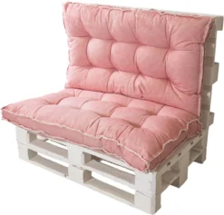 Coussin De Palette Avec Mousse | 80 * 120 * 12 Centimètres | Beige | Coton / Polyester | Rectangulaire | Clayre & Eef | KT039.007BE 9 Coussin De Palette Avec Mousse | 80 * 120 * 12 Centimètres | Beige | Coton / Polyester | Rectangulaire | Clayre & Eef | KT039.007BE -Jardin Meubles Magasin 1200x1150 7