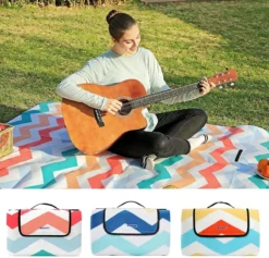 Rocket Couverture De Pique-nique Nancy's Fold Lake - Couverture De Plage - Fond Imperméable - Pliable - Rose - 200 X 150 Cm -Jardin Meubles Magasin 1200x1152 9