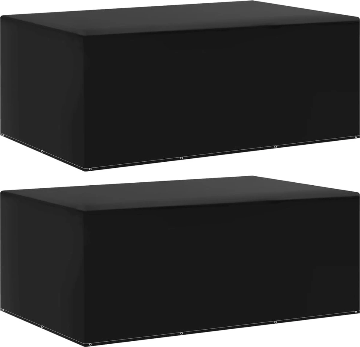 VidaLife Housses De Housses De Meubles De Jardin 2 Pièces Avec 7 Yeux 225x143x90 Cm 1 VidaLife Housses De Housses De Meubles De Jardin 2 Pièces Avec 7 Yeux 225x143x90 Cm