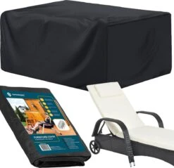 Housse De Chaise De Jardin Springos| Chaises De Jardin | Housse De Chaise De Jardin | Étanche | 200 X 68 X 70 Cm | Noir -Jardin Meubles Magasin 1200x1159 9