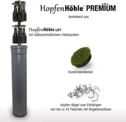 Ascenseur De Bière - Refroidisseur De Bière Souterrain HopfenHöhle Avec Ascenseur Automatique - VERSION PREMIUM -Jardin Meubles Magasin 1200x1162 3