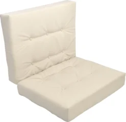 Beautissu Elements - Set De Coussins Palette - 1x Coussin D'Assise 120x80 Cm & 1x Coussin De Dossier 120x40 Cm - Nature -Jardin Meubles Magasin 1200x1163 8